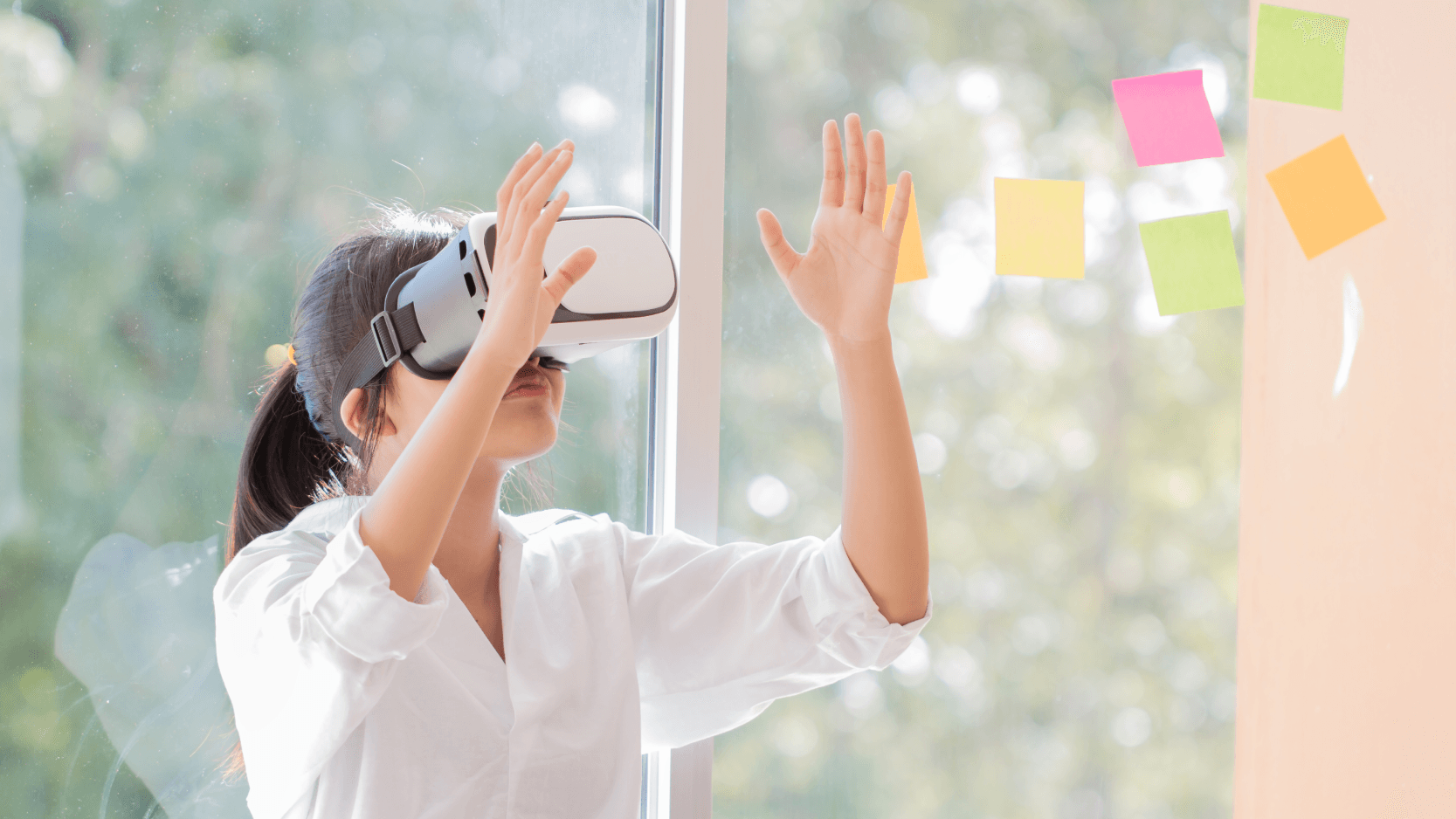Illustration of the medical VR integration application